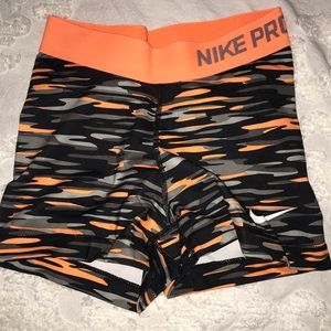 Nike pro spandex shorts